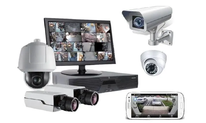 CCTV security system equipment